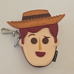 Disney Pixar Loungefly Woody Keychain Coin Pouch